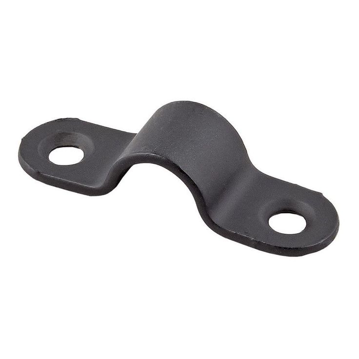 Everbilt Matte Black Handrail Bracket