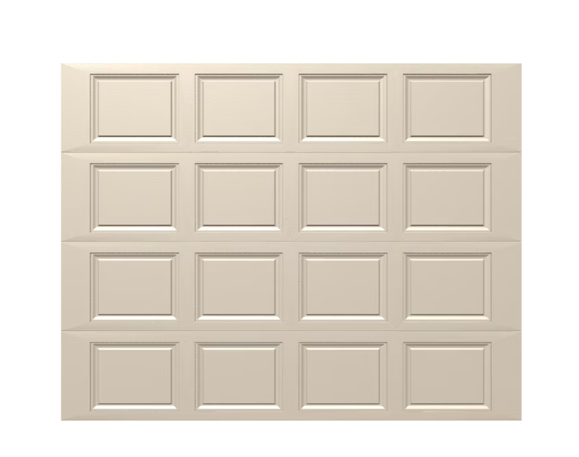 Wayne Dalton Classic Steel Model 9100 9-ft x 7-ft Insulated Almond Single Garage Door
