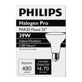 Philips 39-Watt Halogen PAR20 Soft White (2,900K) Floodlight Bulb