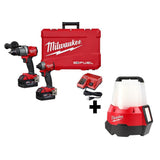 M18 FUEL 18-Volt Lithium-Ion Brushless Cordless Hammer Drill and Impact Driver Combo Kit (2-Tool) with Free Router - Super Arbor