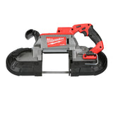 M18 FUEL 18-Volt Lithium-Ion Brushless Cordless Deep Cut Band Saw and Grease Gun 2-Speed with Two 6.0 Ah Batteries