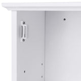 WELLFOR CY bathroom cabinet 14-in x 20-in x 7-in White Bathroom Wall Cabinet