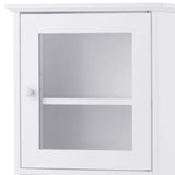 WELLFOR CY bathroom cabinet 14-in x 20-in x 7-in White Bathroom Wall Cabinet