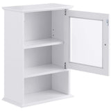WELLFOR CY bathroom cabinet 14-in x 20-in x 7-in White Bathroom Wall Cabinet