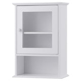 WELLFOR CY bathroom cabinet 14-in x 20-in x 7-in White Bathroom Wall Cabinet