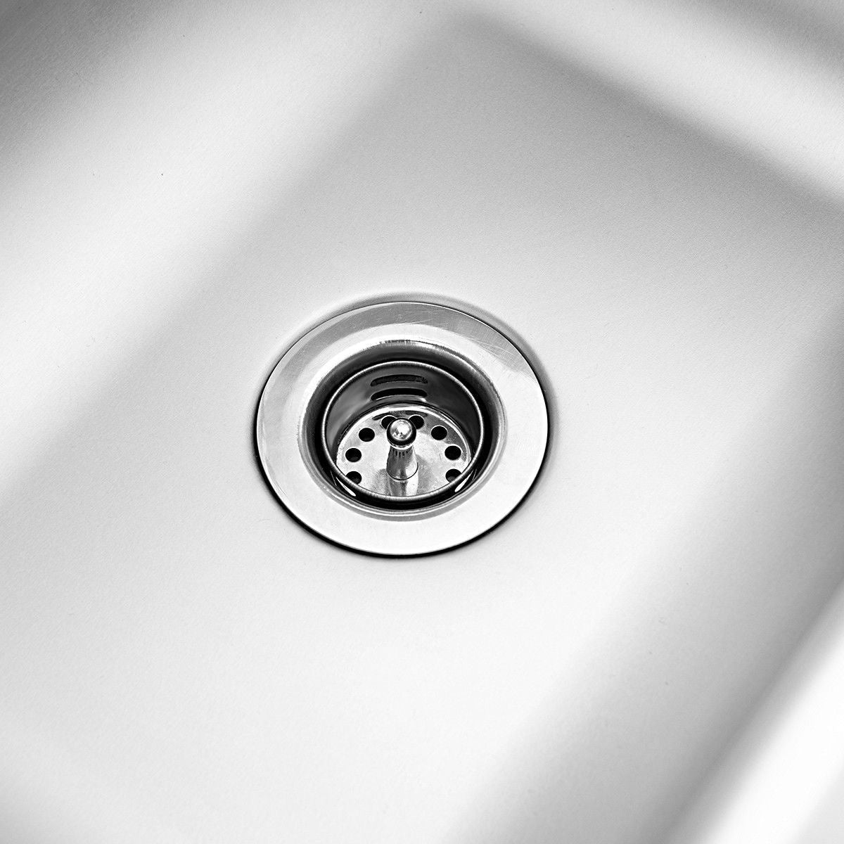 WELLFOR Stainless Steel Wall Mount Utility Tub with Faucet - 15x17 inch