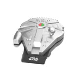 Deluxe Silver Millennium Falcon Waffle Maker