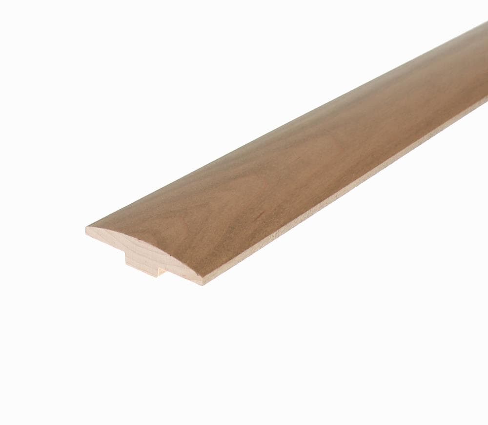 Flexco Acacia Mila 0.443-in T x 2-in W x 78-in L Solid Wood T-moulding