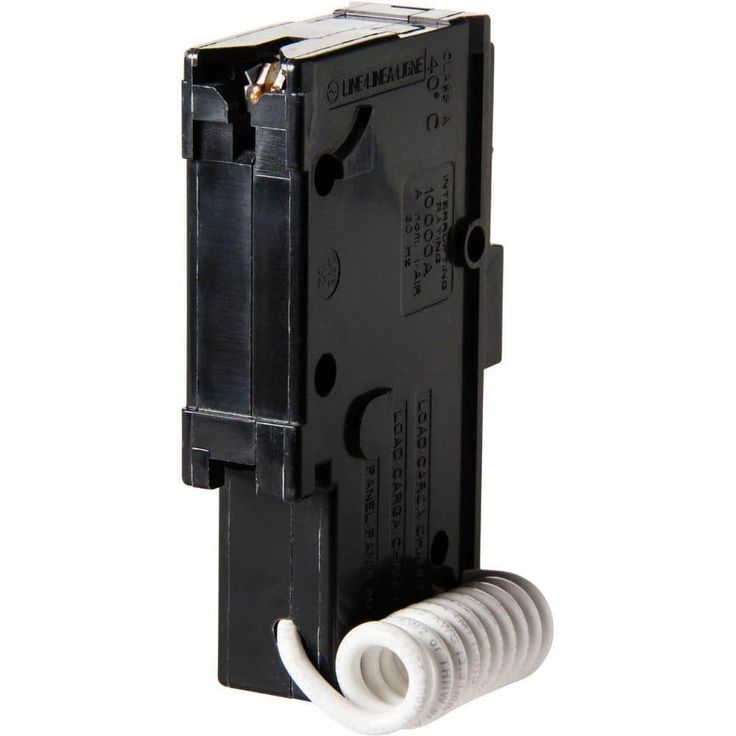 Square D Homeline 15 Amp Single-Pole GFCI Circuit Breaker