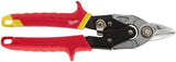 Milwaukee 9 in. Straight-Cut Bulldog Aviation Snips