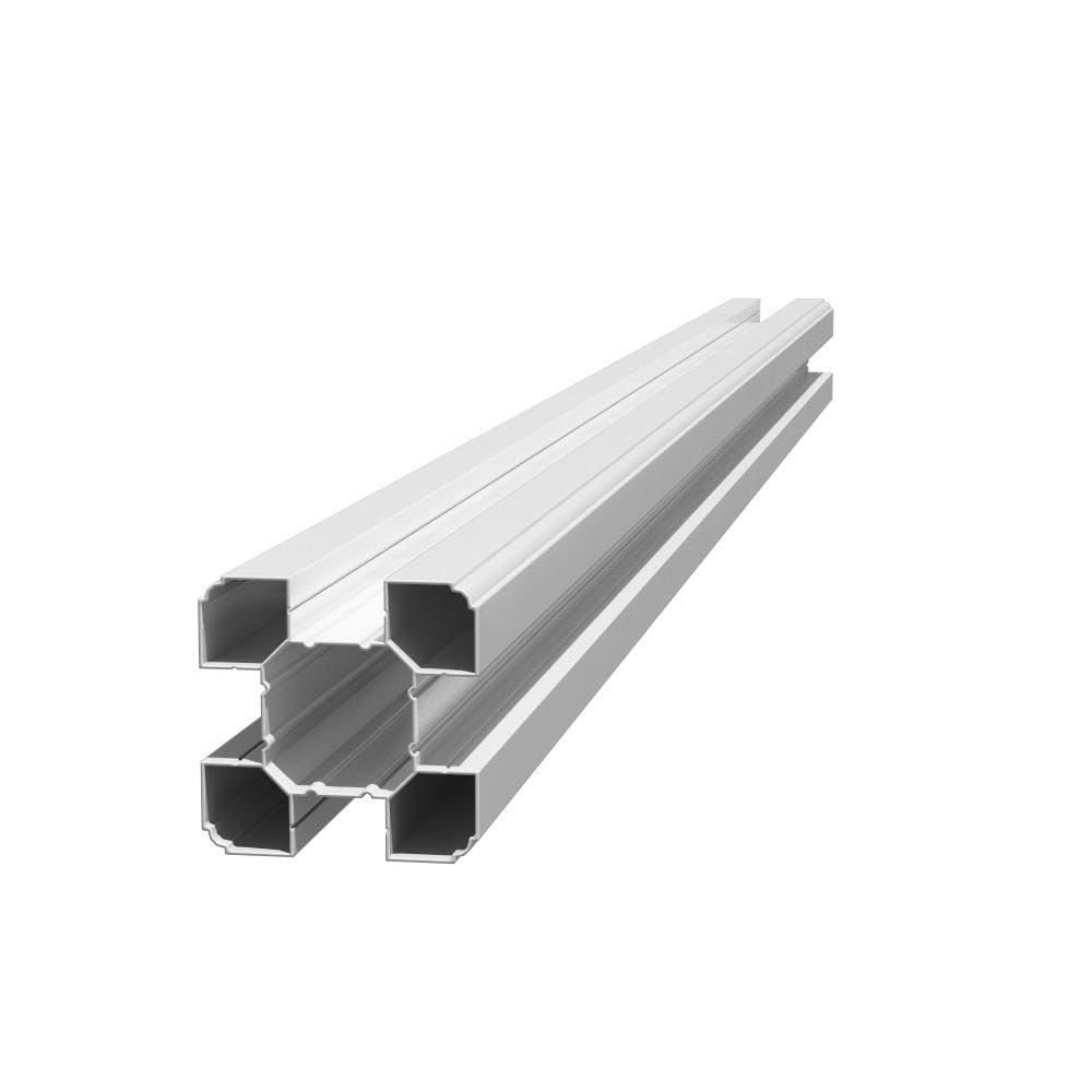 WamBam Fence Traditional Fence Posts 6-ft H x 0.5-ft W White Vinyl Fence Post (Unassembled)