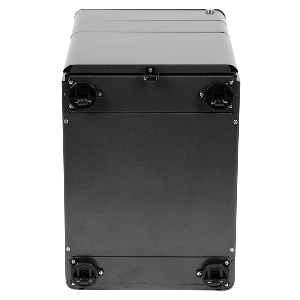Flash Furniture Contemporary Black 3-Drawer Filing Cabinet, Commercial Grade Metal Construction, Lockable with Rolling Casters, Ergonomic Mobile Design