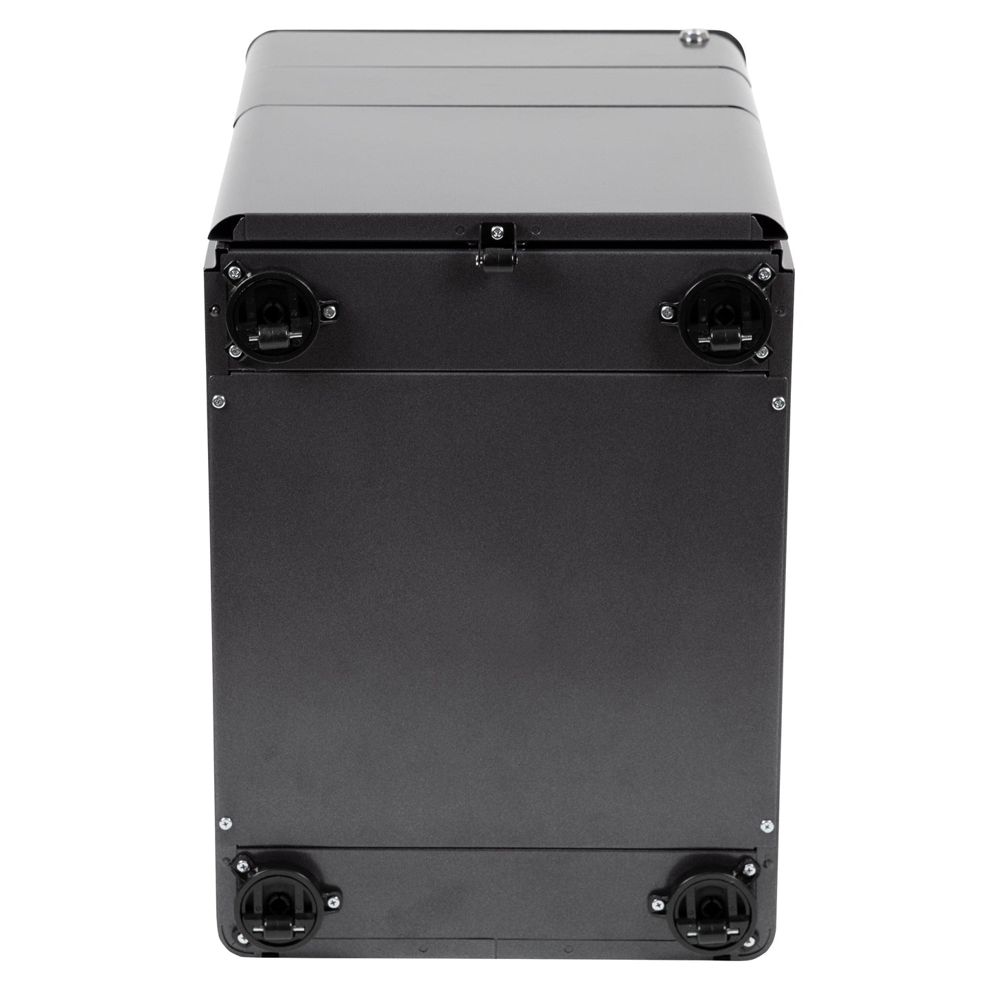 Flash Furniture Contemporary Black 3-Drawer Filing Cabinet, Commercial Grade Metal Construction, Lockable with Rolling Casters, Ergonomic Mobile Design