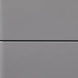 Flash Furniture Contemporary Gray 3-Drawer Filing Cabinet, Commercial Grade Metal Construction, Lockable, Ergonomic Mobile Design
