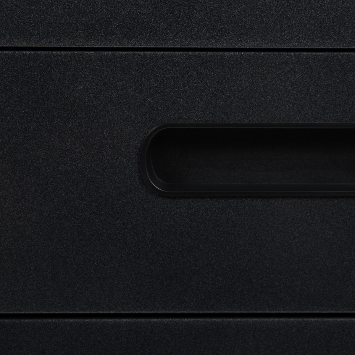 Flash Furniture Modern Black 3-Drawer Filing Cabinet - Ergonomic Mobile Design, Lockable, Commercial Grade Metal File Cabinet, 16  21  24in
