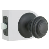 Madrid Matte Black Hall and Closet Door Knob - Super Arbor