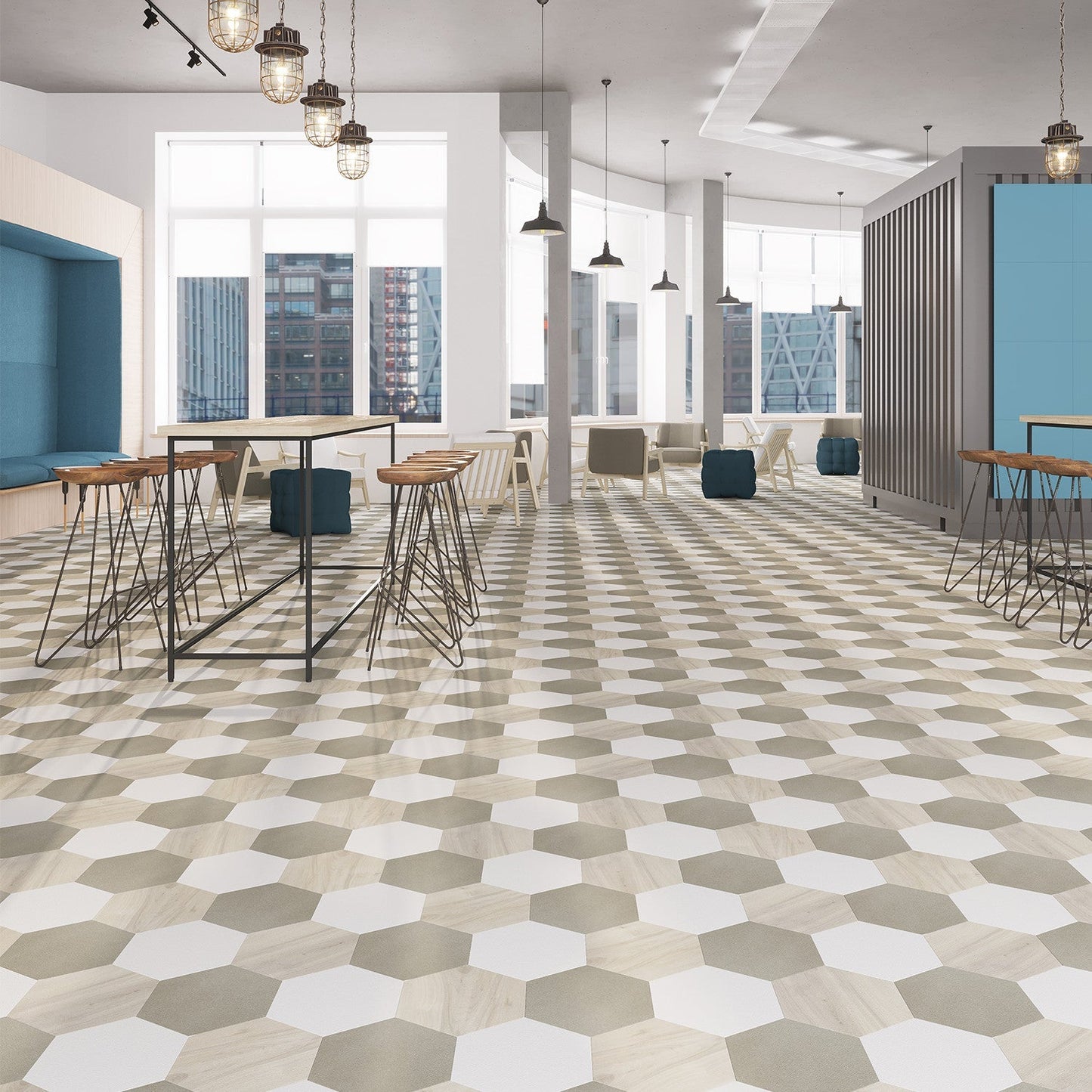 Lucida USA MosaiCore Balsam Poplar 9-in x 9-in Waterproof Luxury Flooring (12.25-sq ft)