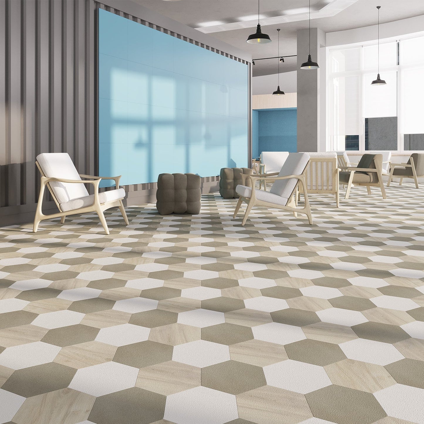 Lucida USA MosaiCore Balsam Poplar 9-in x 9-in Waterproof Luxury Flooring (12.25-sq ft)