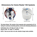 Home Master Ultra Undersink Reverse Osmosis Water Filtration System