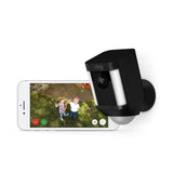 Spotlight Cam Battery Wireless Outdoor Bullet Surveillance Camera, Black (3-pack) - Super Arbor