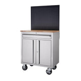 Basics 31 in. 1-Drawer Workbench with Pegboard - Super Arbor