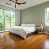 Cali Bamboo Fossilized Prefinished Java Bamboo Smooth/Traditional Locking Hardwood Flooring Sample