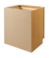 Diamond NOW Portland 36-in W x 35-in H x 23.75-in D Wheat Door and Drawer Base Stock Cabinet