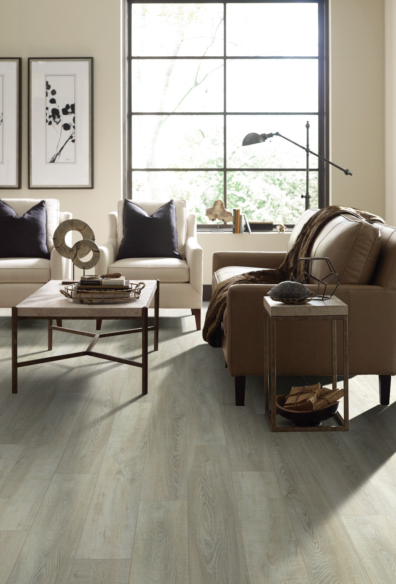 Shaw Parallax HD Plus Exquisite 7-in Wide x 8-mm Thick Waterproof Luxury Vinyl Plank Flooring (18.91-sq ft)