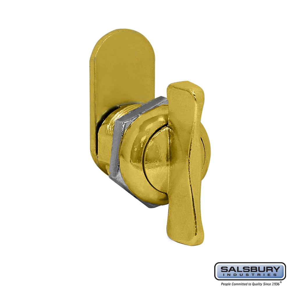 Gold Thumb Latch for Locking Column and Modern Mailboxes