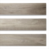 Lucida USA (Sample) Maxcore Silver Leaf Gray Wood Look 22-mil Interlocking Luxury Vinyl Plank