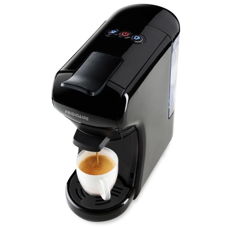 1-Cup Multi-Capsule Compaticle Coffee Maker in Black
