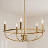 Kichler Bethel 5-Light Bronze Modern/Contemporary Chandelier