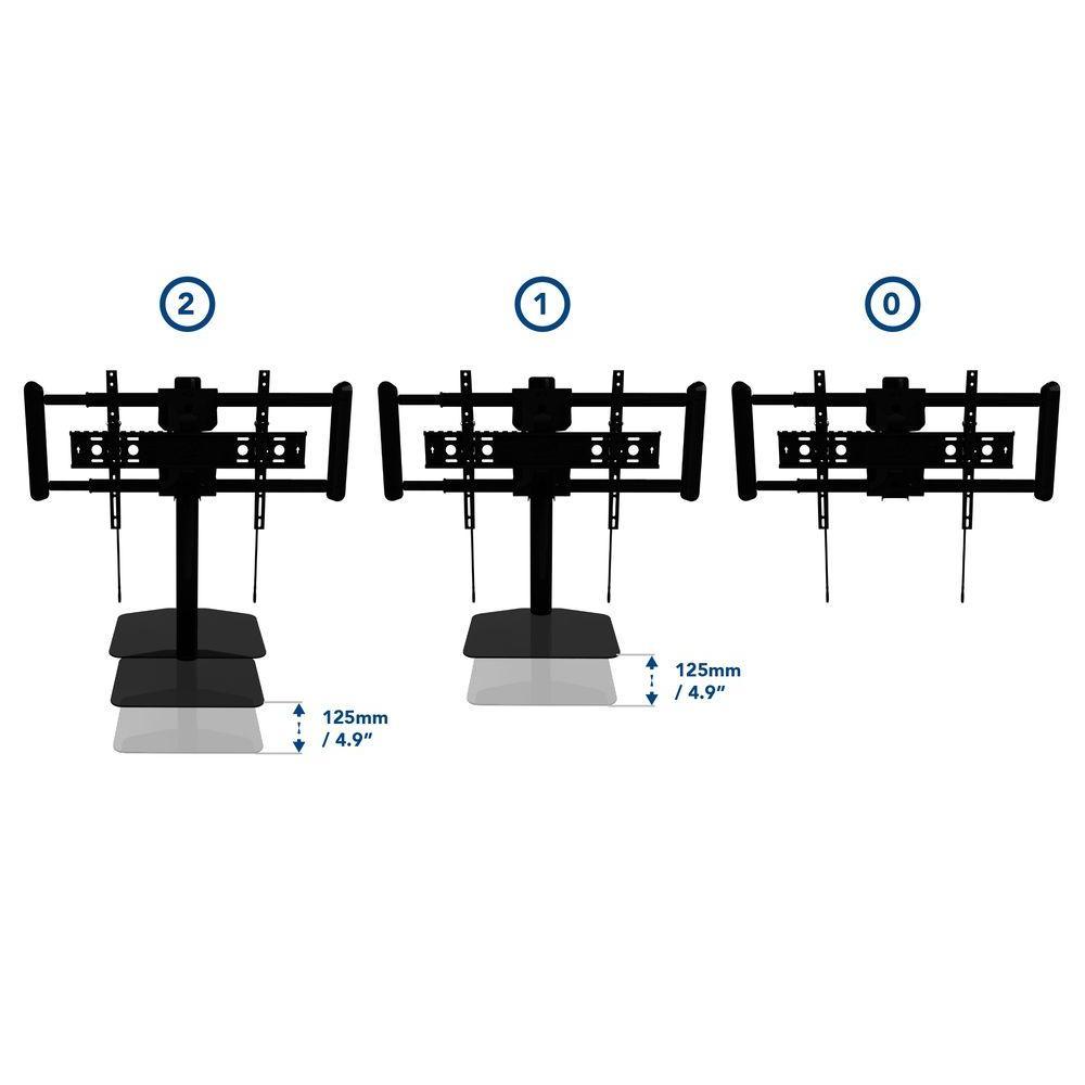 Cornermount TV Mount for 32 - 70 in. Flat Panel TVs - Super Arbor