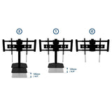 Cornermount TV Mount for 32 - 70 in. Flat Panel TVs - Super Arbor