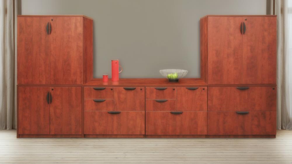 Regency Legacy Storage Cherry 3-Shelf Office Cabinet