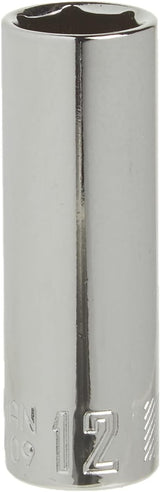Craftsman 12 mm Metric Deep Socket - 1/4 in. Drive, 6 Point