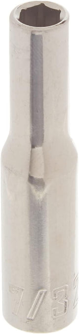 Craftsman 7/32 in. SAE 6 Point Deep Socket, 1/4 in. Drive