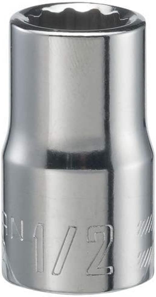 CRAFTSMAN Standard (SAE) 1/2-in Drive 12-Point 1/2-in Shallow Socket