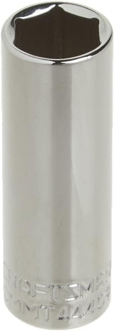 Craftsman 12 mm Metric Deep Socket - 1/4 in. Drive, 6 Point