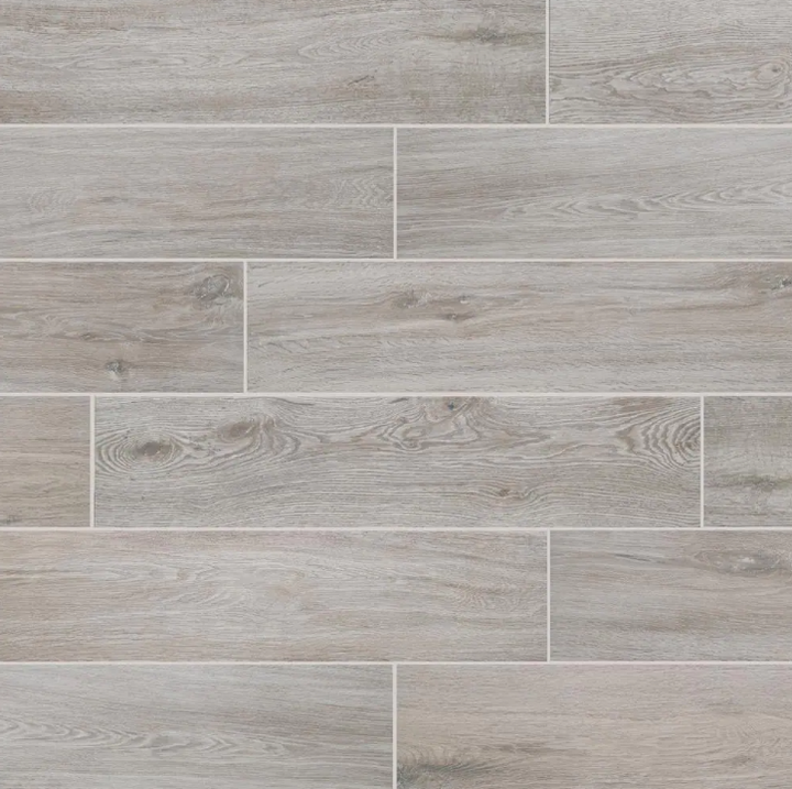 Chalet Greige 8 in. x 36 in. Porcelain Floor and Wall Tile (13.6 sq. ft./case)