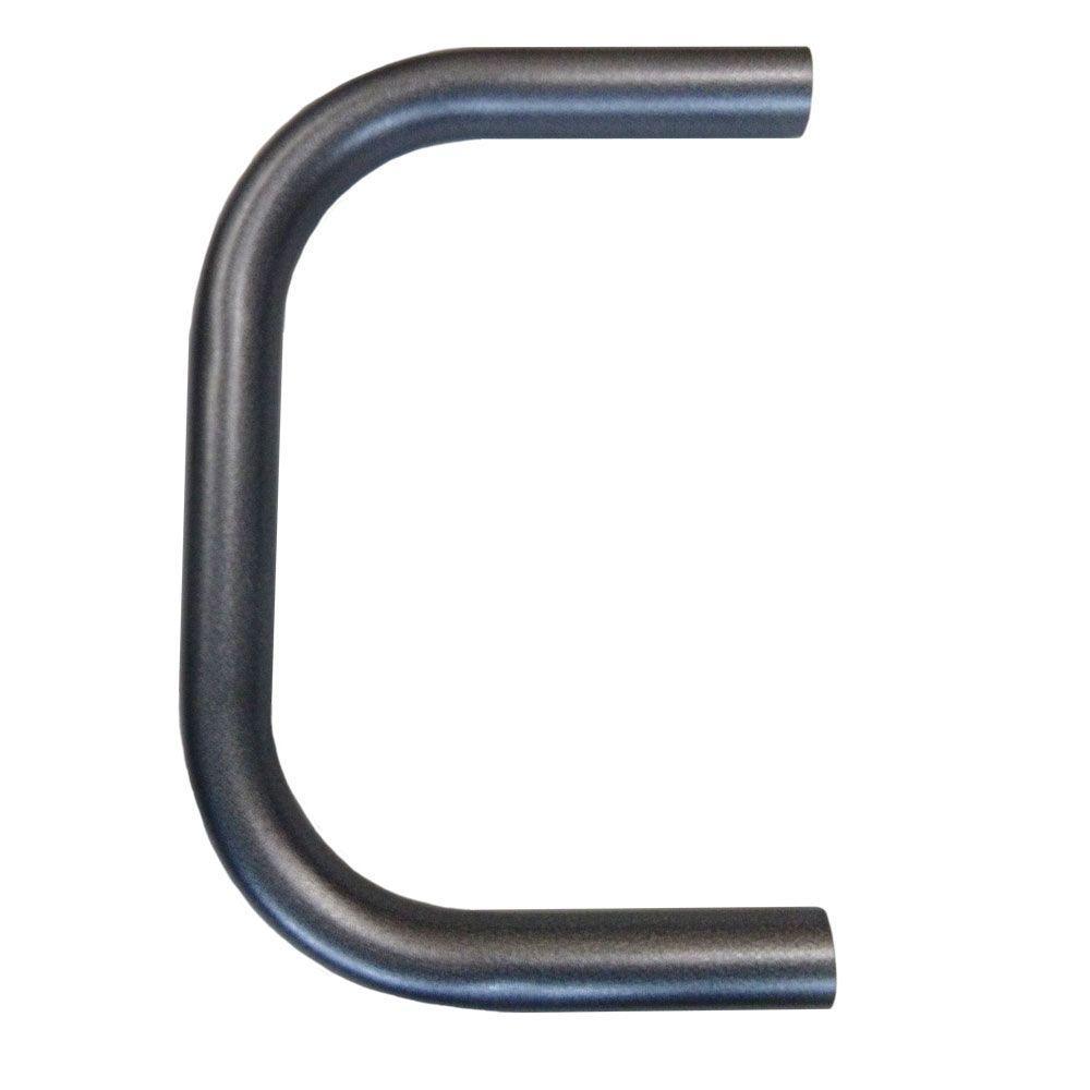 Textured Black Aluminum Hand Rail End Loop - Super Arbor