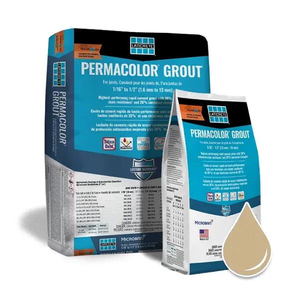 61 Parchment Permacolor Grout (25 lbs)
