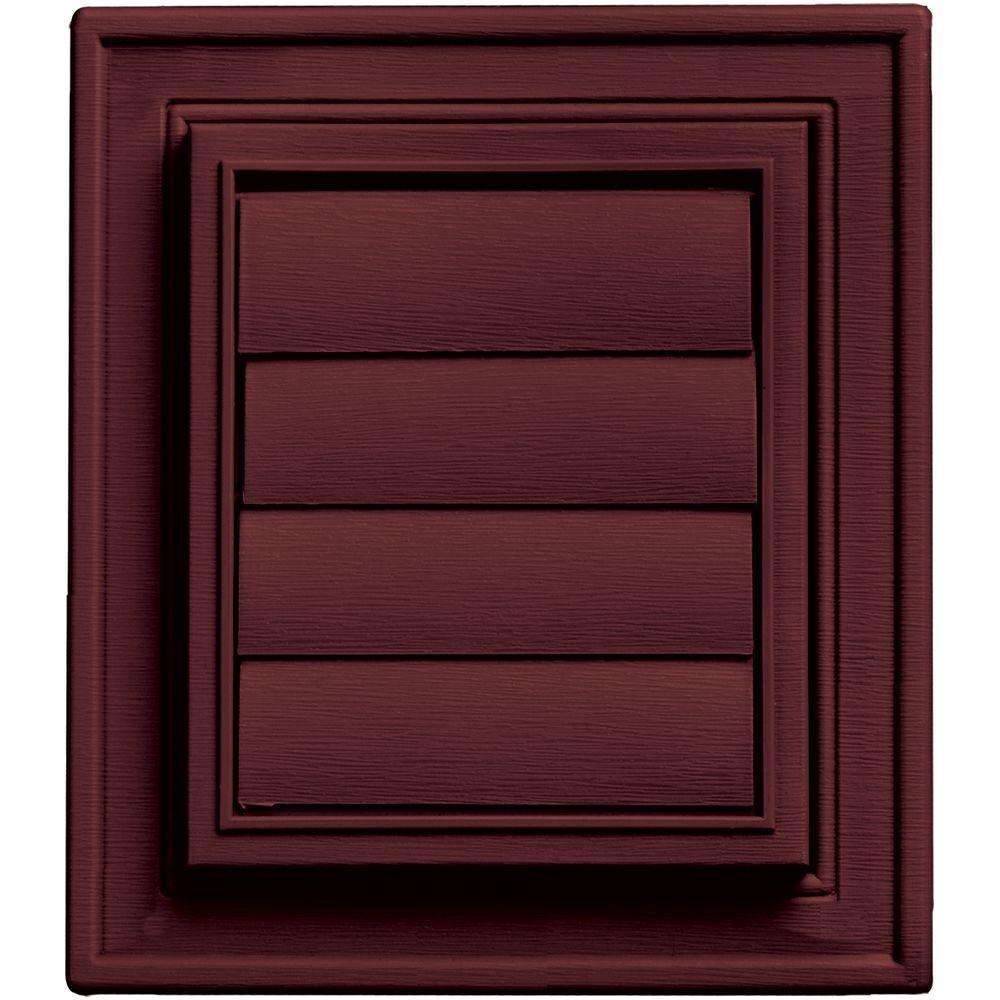 Square Exhaust Siding Vent #078-Wineberry - Super Arbor