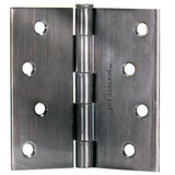 36 in. x 80 in. 3/4 Lite Sanibel Primed Steel Prehung Left-Hand Inswing Front Door w/Brickmould - Super Arbor