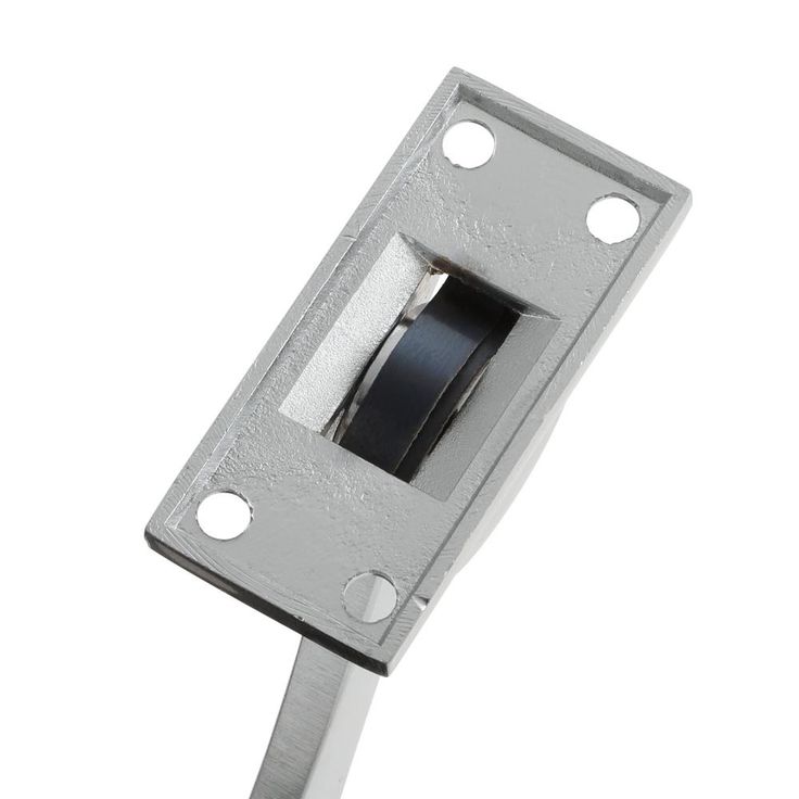 Solid Brass with Brushed Chrome Finish, Heavy Duty Door Holder