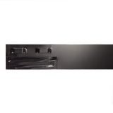 8 ft. x 14-Gauge x 4 in. Black Steel Landscape Edging - Super Arbor