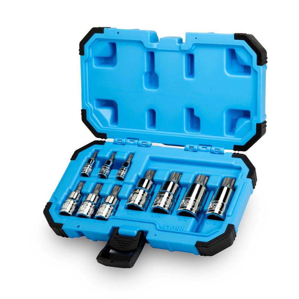 XZN Triple Square Bit Socket Set (10-Piece) - Super Arbor