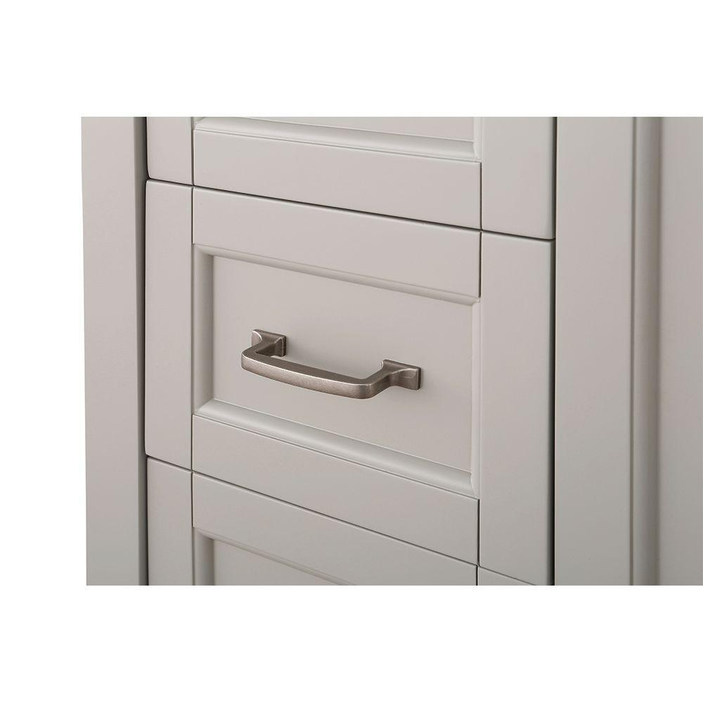 Ashburn 36 in. W x 21.75 in. D Vanity Cabinet in Grey - Super Arbor