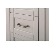 Ashburn 36 in. W x 21.75 in. D Vanity Cabinet in Grey - Super Arbor
