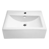 Vitruvius Series Ceramic Vessel Sink in White - Super Arbor